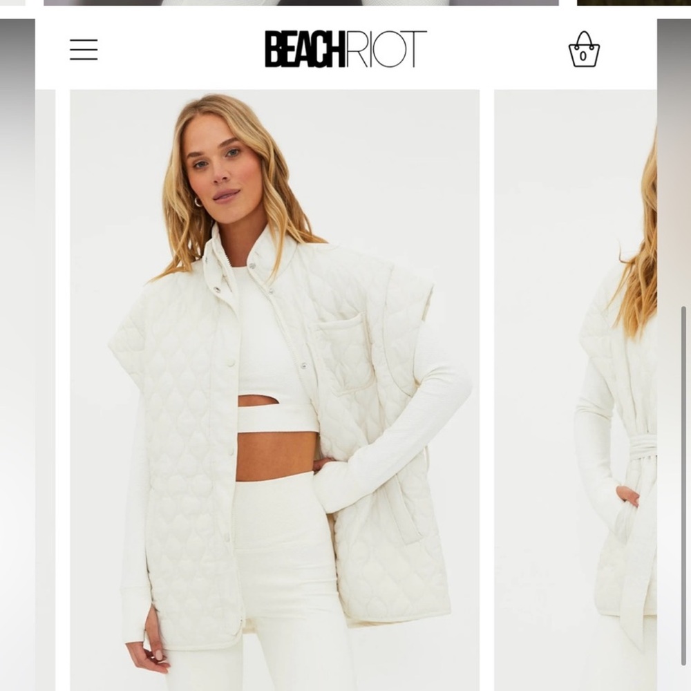 Beach Riot Snow Cloud Vest